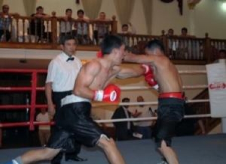 Вечер бокса прошел в Шымкенте