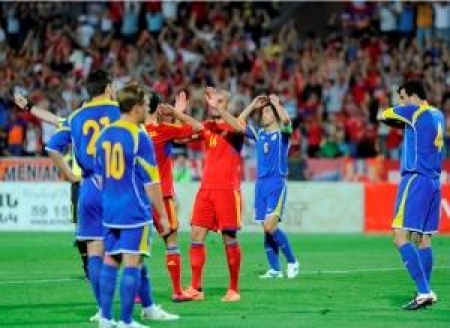 Армяне отправили в ворота соперника три мяча