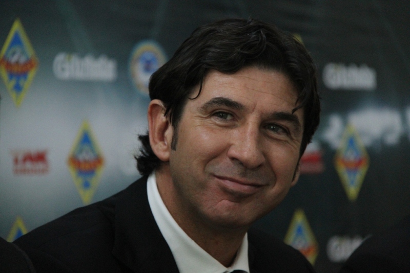 Фотоорепортаж с пресс-конференция посвященной представлению главного тренера «Кайрата» Хосе Серера