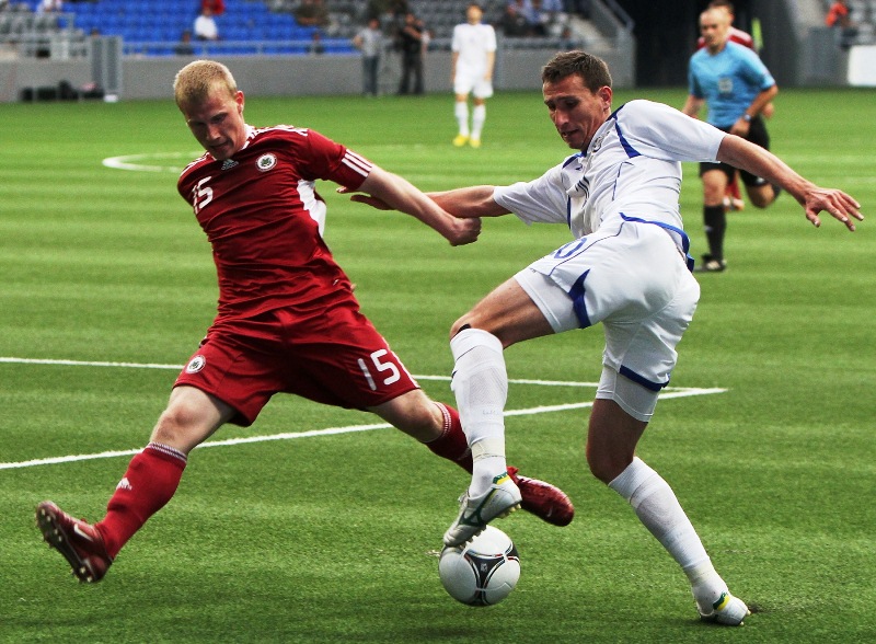 Фоторепортаж с матча отборочного турнира ЕВРО-2013 Казахстан U-21 — Латвия U-21 0:0