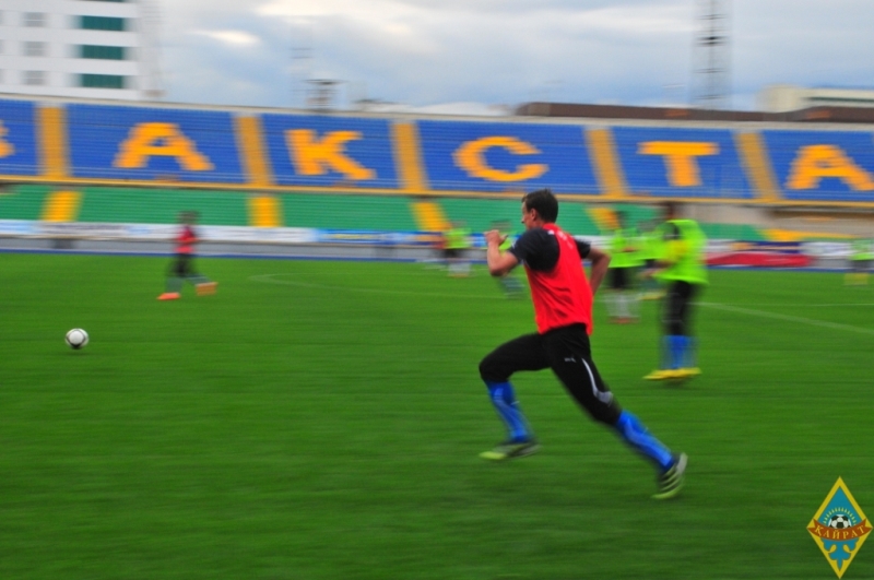 Фоторепортаж с открытой тренировки ФК «Кайрат»