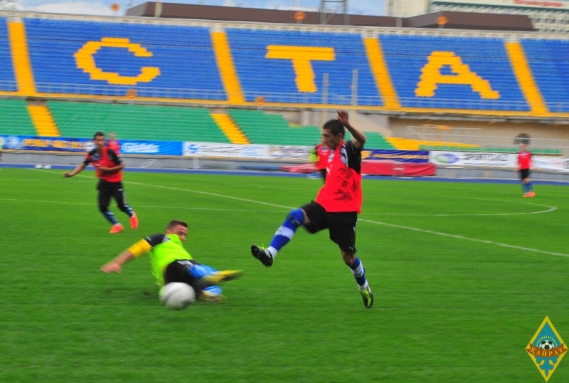 Фоторепортаж с открытой тренировки ФК «Кайрат»