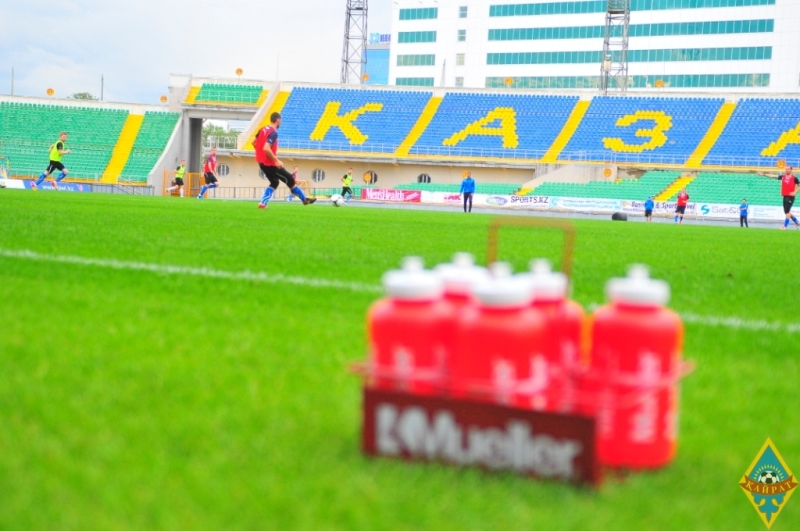 Фоторепортаж с открытой тренировки ФК «Кайрат»