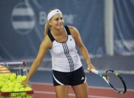 Ксения Первак провела в Алматы мастер-класс по теннису для юных спортсменов