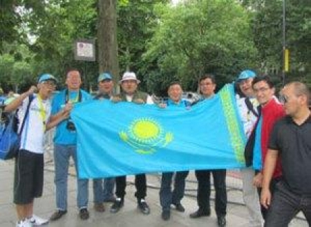 У казахстанских спортсменов достойная поддержка