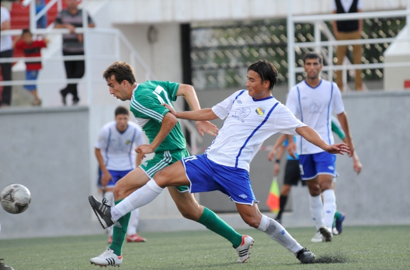 Фоторепортаж с матча 15-го тура Первой лиги «Каспий» — «Лашын» 2:0
