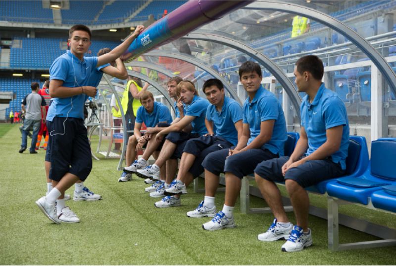 Фоторепортаж с матча первого отборочного раунда Лиги Европы «Лех» — «Жетысу» 2:0