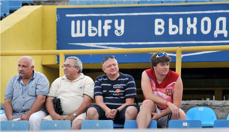 Фоторепортаж с тренировки «Слована» в Караганде