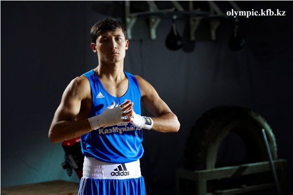 На олимпийском ринге...