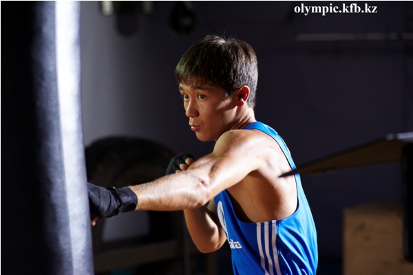 На олимпийском ринге...