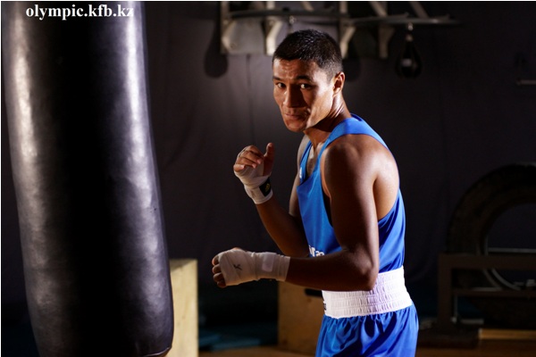 На олимпийском ринге...