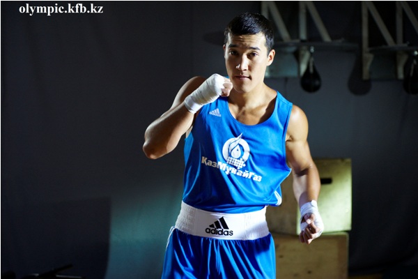 На олимпийском ринге...