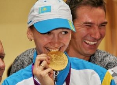 Ольга Рыпакова привезла в Казахстан золото