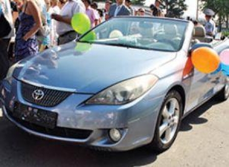 Кабриолет для Ольги Рыпаковой