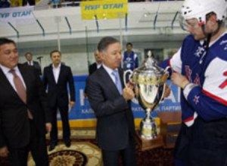 Вчера в Астане подвели итоги III Международного турнира по хоккею с шайбой на Кубок президента Республики Казахстан