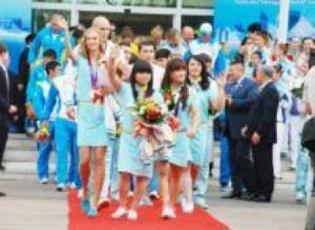 Казахстанские чемпионы Олимпиады