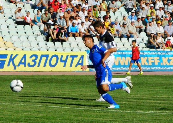 Фоторепортаж с матча 19-го тура Премьер-Лиги «Тобол» — «Сункар» 4:0