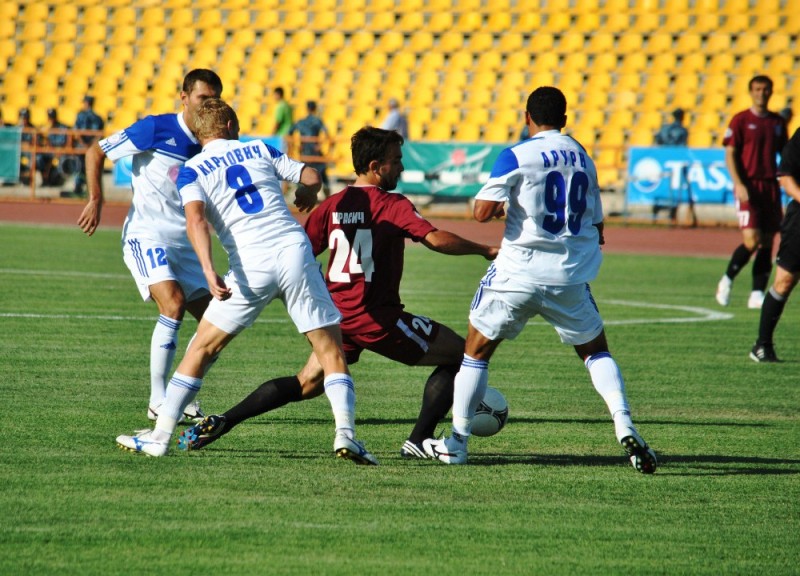 Фоторепортаж с матча 19-го тура Премьер-Лиги «Ордабасы» — «Тараз» 1:3