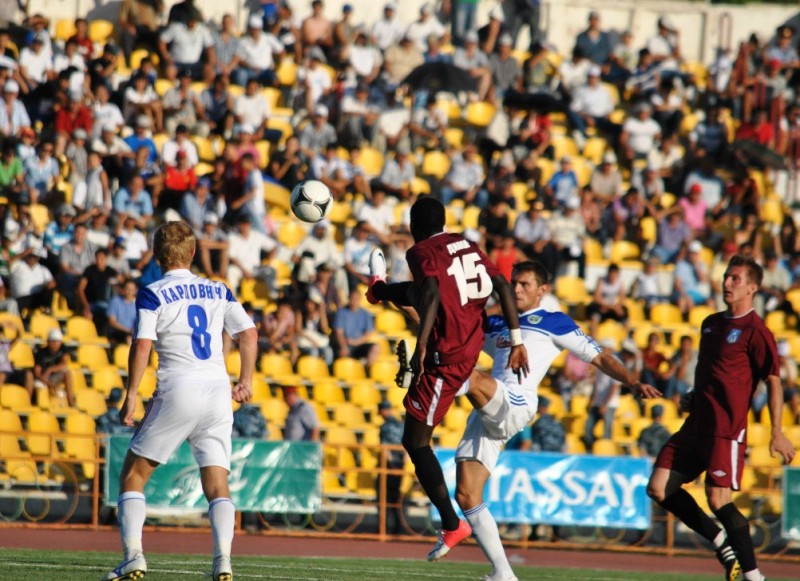 Фоторепортаж с матча 19-го тура Премьер-Лиги «Ордабасы» — «Тараз» 1:3