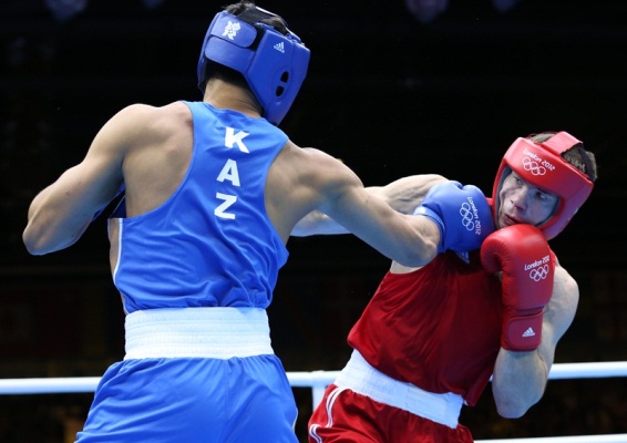 Фоторепортаж с выступления Адильбека Ниязымбетова на Олимпиаде