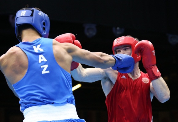 Фоторепортаж с выступления Адильбека Ниязымбетова на Олимпиаде