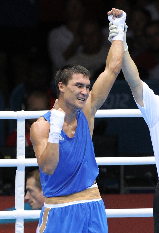 Фоторепортаж с выступления Серика Сапиева на Олимпиаде