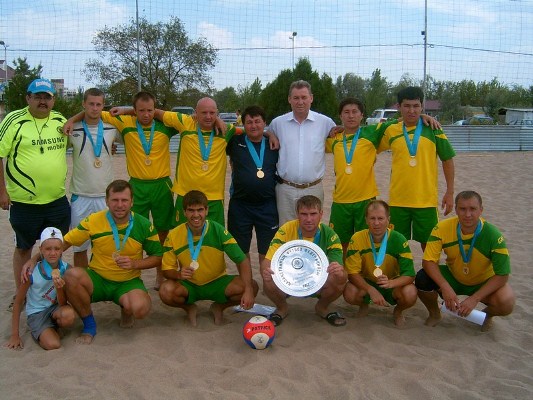 Завершился чемпионат РК по пляжному футболу