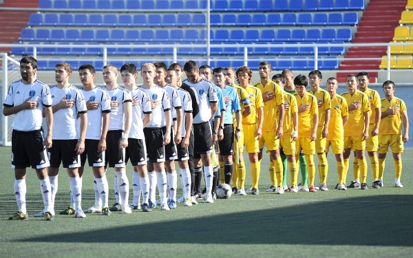 Фоторепортаж с матча 19-го тура Первой лиги «Каспий» — «Байтерек» 0:0