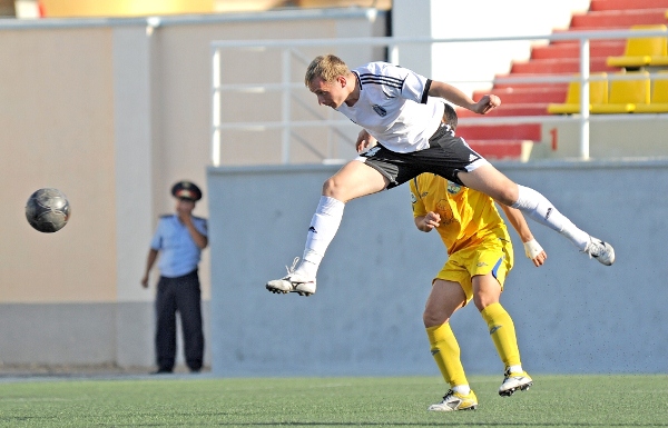 Фоторепортаж с матча 19-го тура Первой лиги «Каспий» — «Байтерек» 0:0