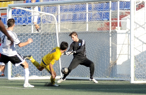 Фоторепортаж с матча 19-го тура Первой лиги «Каспий» — «Байтерек» 0:0