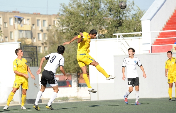 Фоторепортаж с матча 19-го тура Первой лиги «Каспий» — «Байтерек» 0:0