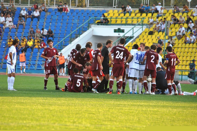 Фоторепортаж с матча 20-го тура Премьер-Лиги «Тараз» — «Акжайык» 3:2