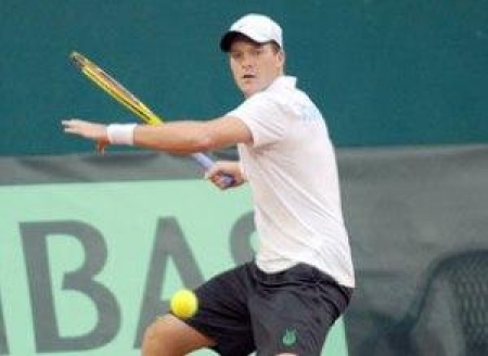 В матче Кубка Дэвиса счет равный