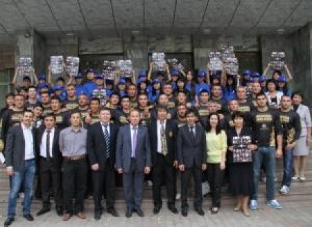 Команда «Astana Arlans» и коллектив АГКЭиЭТ — вместе в третий сезон