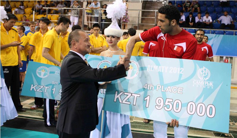 Фоторепортаж с церемонии закрытия Кубка Президента РК