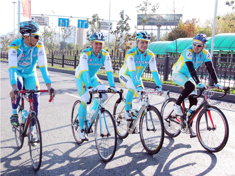 3 тысячи алматинцев приняли участие в велопробеге