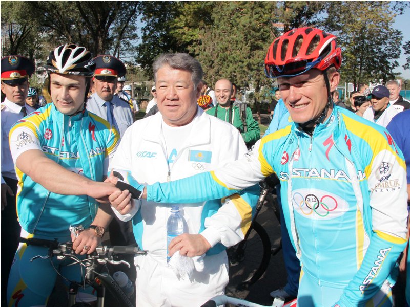 3 тысячи алматинцев приняли участие в велопробеге