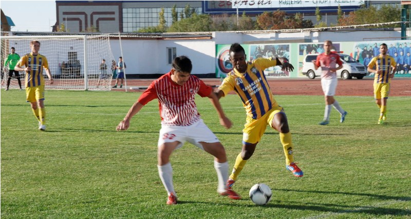 Фоторепортаж с четвертьфинала Кубка Казахстана «Кайсар» — «Астана» 1:0