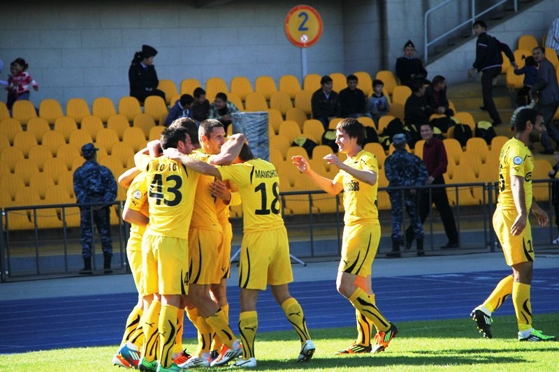 Фоторепортаж с матча 23-го тура Премьер-Лиги «Кайрат» — «Акжайык» 2:1