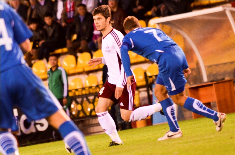 Фоторепортаж с перенесенного матча Премьер-Лиги «Актобе» — «Акжайык» 3:4