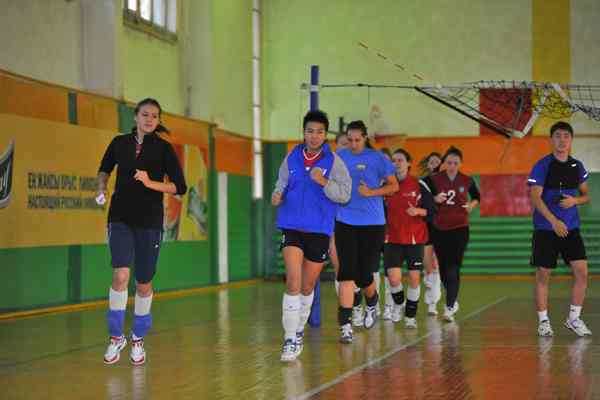 Волейболистки готовятся к сезону