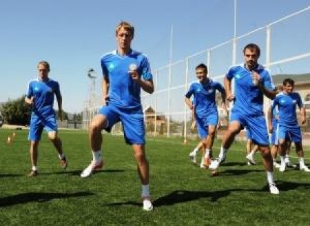 Сборная готовится к играм с Австрией