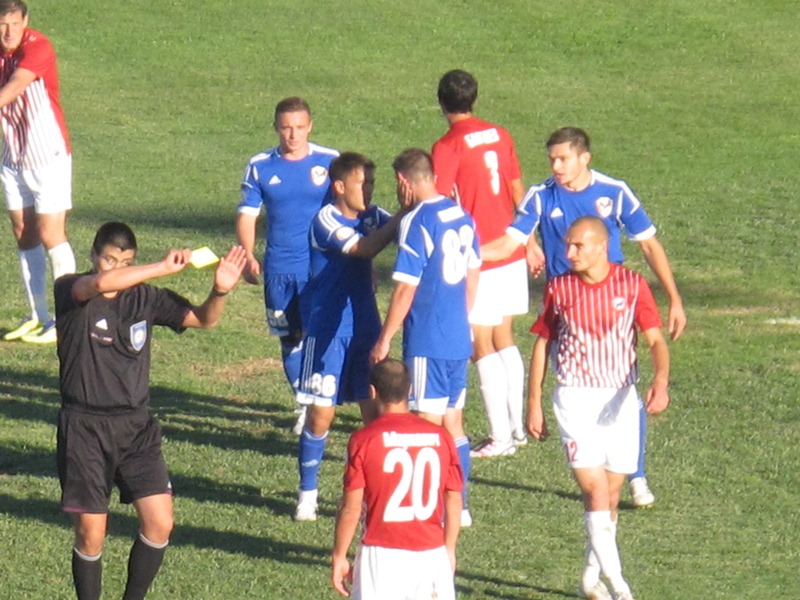 Фоторепортаж с матча 24-го тура Премьер-Лиги «Кайсар» — «Сункар» 2:1