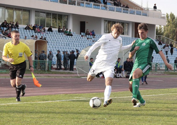 Фоторепортаж с матча 24-го тура Премьер-Лиги «Жетысу» — «Атырау» 1:0