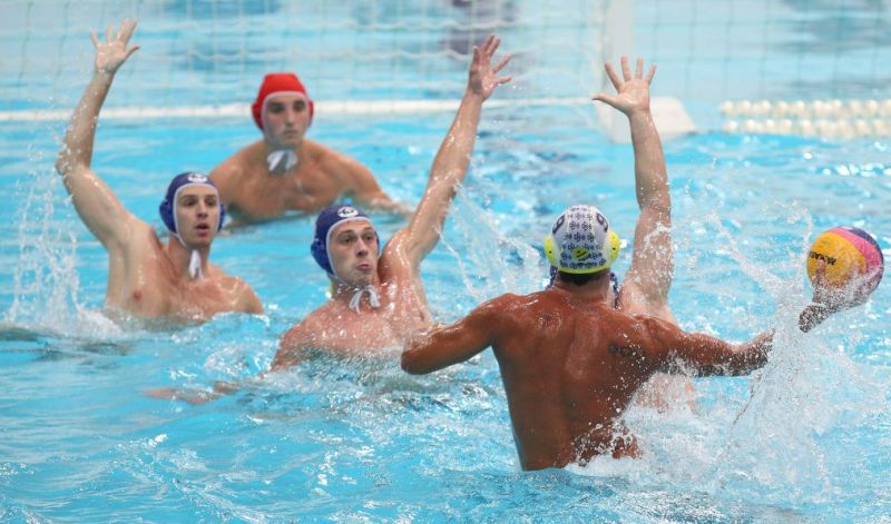 Фоторепортаж с матч открытого чемпионата России по водному поло СК «Астана» — ВК «Ильичевец» 12:7