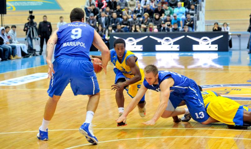Фоторепортаж с матча ВТБ «Астана» — «Азовмаш» 75:72