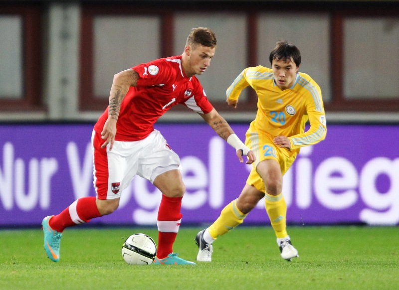 Фоторепортаж матча отборочного турнира Чемпионата Мира 2014 Австрия — Казахстан 4:0