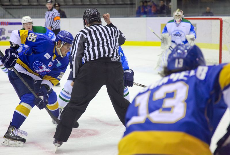 Фоторепортаж матча ВХЛ «Казцинк-Торпедо» — «Торос» 0:1