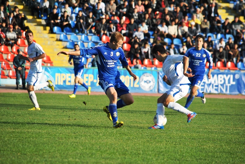 Фоторепортаж с матча 26-го тура Премьер-Лиги «Тараз» — «Астана» 1:1