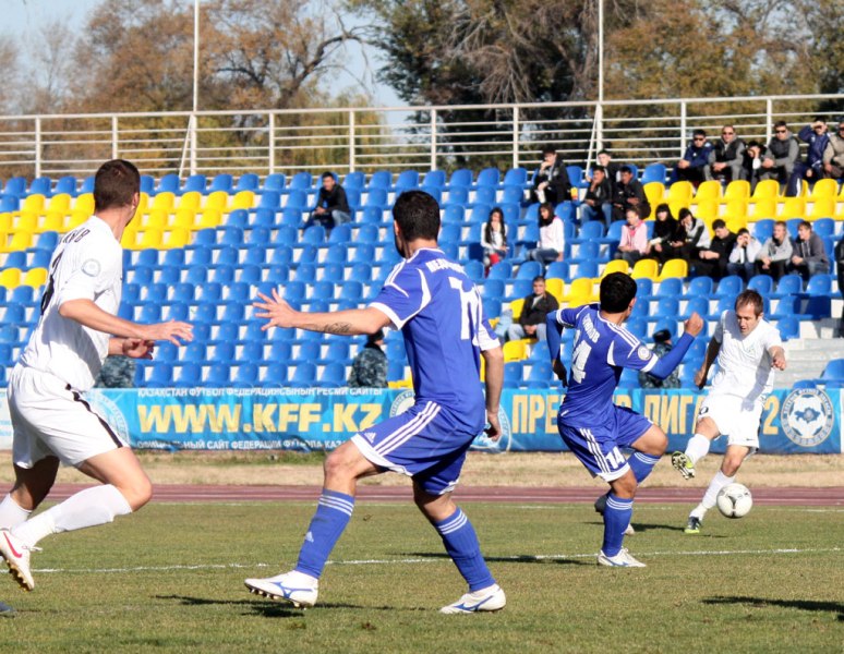 Фоторепортаж с матча 26-го тура Премьер-Лиги «Жетысу» — «Сункар» 1:1